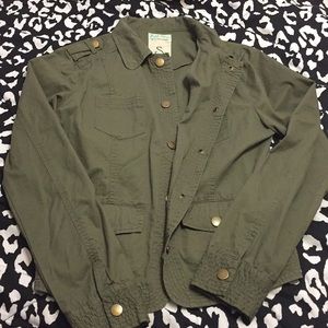 Olive green jacket